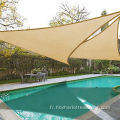 Triangle Sunshade Sail écran à canopée de patio extérieur